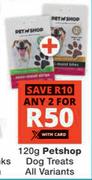 Petshop Dog Treats-For 2 x 120g