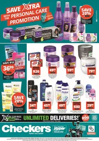 Checkers Eastern Cape : Personal Care Promotion (05 January - 18 January 2026)