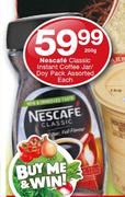 Nescafe Classic Instant Coffee Jar/ Doy Pack-200g