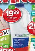 Crystal Valley Fresh Full Cream-2L