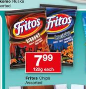 Fritos Chips Assorted-120g