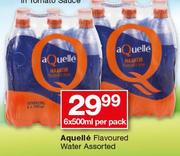 Aquelle Flavoured Water Assorted-6x500ml Per pack