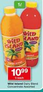 Wild island Dairy Blend Concentrate Assorted-1Ltr Each