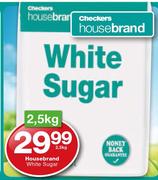 Housebrand White Sugar-2.5Kg