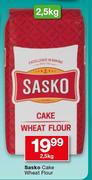 Sasko Cake Wheat Flour-2.5Kg