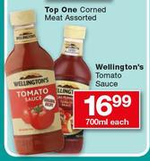 Wellington's Tomato Sauce-700ml Each