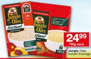 Jungle Oats Instant Porridge-750g Each