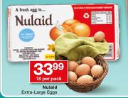 Nulaid Extra Large Eggs-18 Per Pack