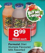 Parmalat Steri Stumpie Flavoured Milk Assorted-350ml Each