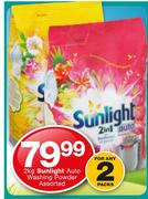 Sunlight Auto Washing Powder Assorted-2 x 2Kg