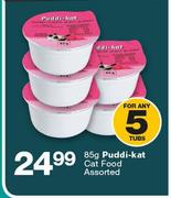 Puddi Kat Cat Food Assorted-5 x 85g