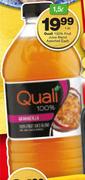 Quali 100% Fruit Juice Blend-1.5Ltr Each