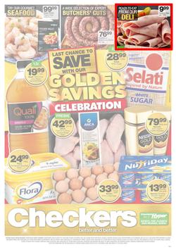 Checkers Eastern Cape : Golden Savings (16 Jul - 22 Jul 2018), page 1