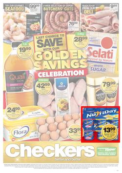 Checkers Eastern Cape : Golden Savings (16 Jul - 22 Jul 2018), page 1