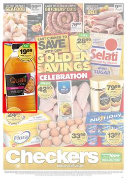 Checkers Eastern Cape : Golden Savings (16 Jul - 22 Jul 2018), page 1