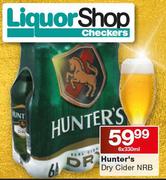 Hunter’s Dry Cider NRB-6x330ml