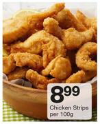 Chicken Strips-Per 100g