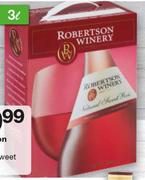 Robertson Winery Natural Sweet Rose-3Ltr