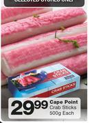 Cape Point Crab Sticks-500g Each