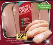 Fresh Choice Fresh 5-Piece Chicken Breast Fillets-Per kg