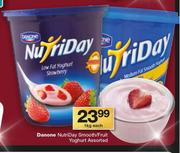 Danone NutriDay Smooth/Fruit Yoghurt-1kg Each