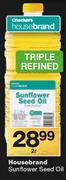 Housebrand Sunflower Seed Oil-2Ltr