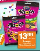 Beacon Liquorice Allsorts-150g Each
