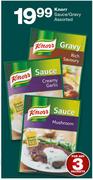 Knorr Sauce/Gravy Assorted-For Any 3
