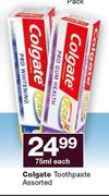 Colgate Toothpaste-75ml Each