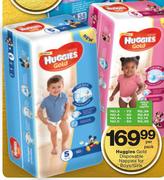 Huggies Gold Disposable Nappies For Boys/Girls Size 4+-Per Nappy