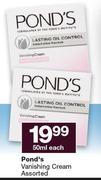 Pond’s Vanishing Cream-50ml Each