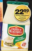 Crosse & Blackwell Tangy/Lite Mayonnaise-750g Each