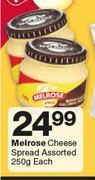 Melrose Cheese Spread-250g Each