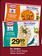 Dr.Oetkar Nice n Easy Ready Meals Assorted-350g Each