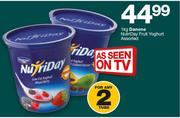 Danone Nutriday Fruit Yoghurt Assorted-2 x 1Kg