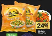 McCain Mixed Veg-1Kg Each
