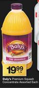 Daly's Premium Squash Concentrate Assorted-1.5Ltr Each