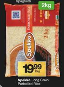 Spekko Long Grain Parboiled Rice-2Kg