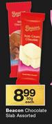 Beacon Chocolate Slab Assorted-80g Each