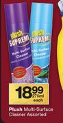 Plush Multi Surface Cleaner Assorted-275ml Each