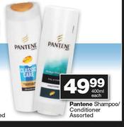 Pantene Shampoo/Conditioner Assorted-400ml Each