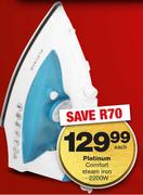 Platinum Comfort Steam Iron 2200W-Each