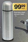 Stainless Steel Vacuum Flask-1Ltr Each