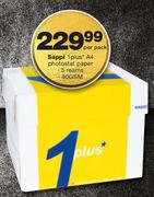 Sappi 1 Plus A4 Photostat Paper-Per Pack