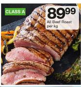 All Beef Roast-Per kg