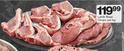 Lamb Braai Chops-Per kg