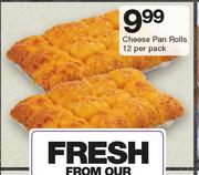 Cheese Pan Rolls-12 Per Pack