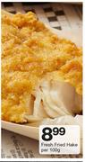 Fresh Fried Hake-Per 100g