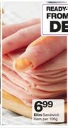 Elim Sandwich Ham-Per 100g