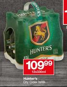 Hunter's Dry Cider NRB-12 x 330ml